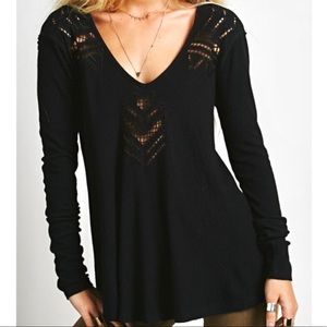 Free People “Moonrise Cutwork Thermal”